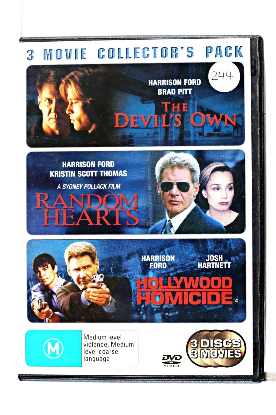 The Devils Own & Random Hearts & Hollywood Homicide