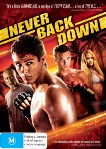 NEVER BACK DOWN