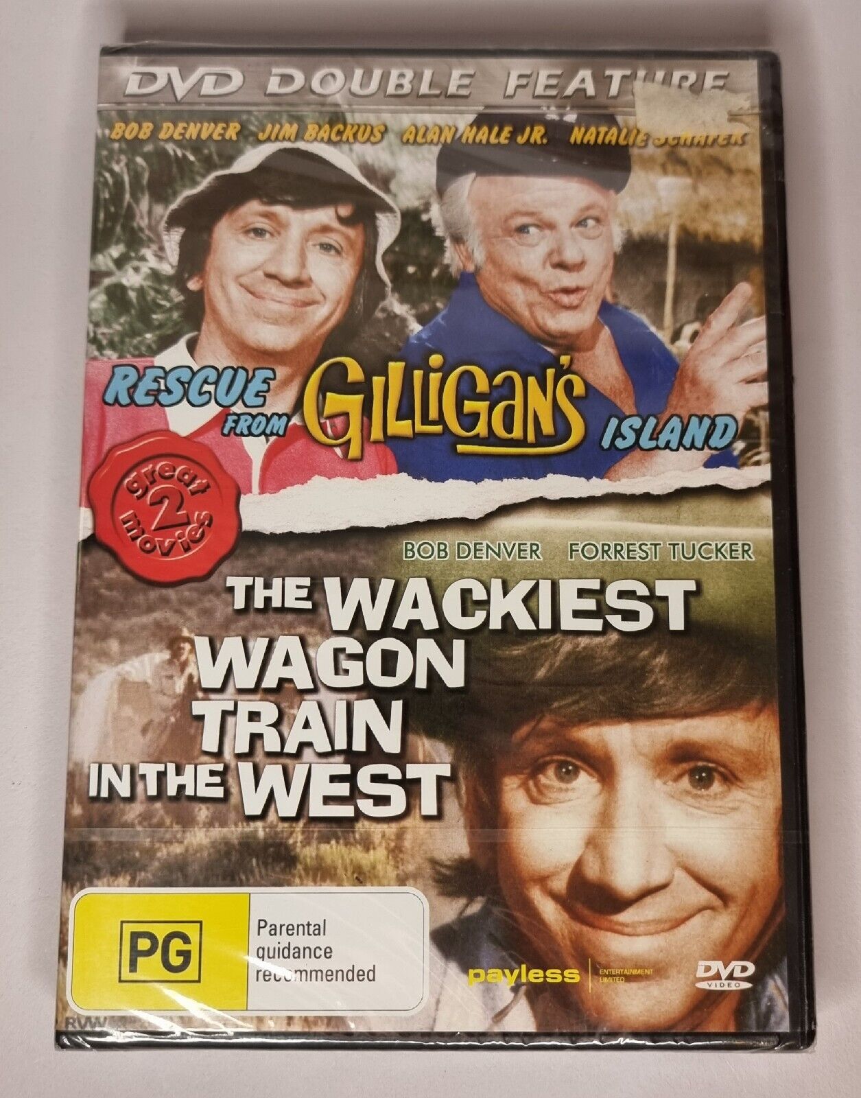 RESCUE FROM GILIGAINS ISLAND & The Wackiest Wagon Train in the west