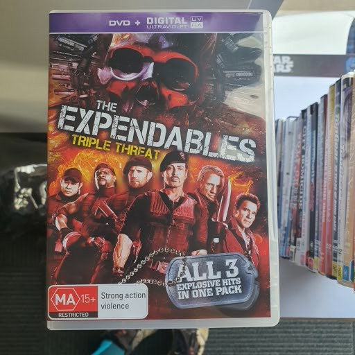 THE EXPENDABLES TRIPLE THREAT PACK