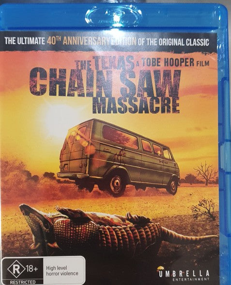 THE TEXAS CHAIN SAW MASSACRE BLUE RAY