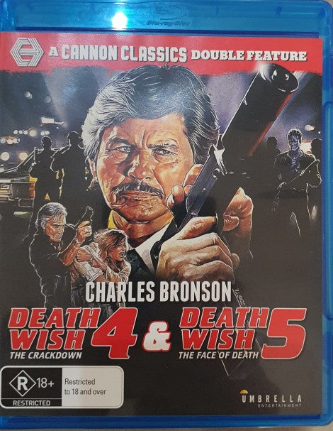 DEATH WISH 4&5 BLUE RAY