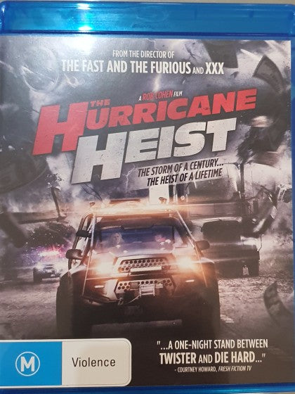 THE HURRICANE HEIST BLUE RAY