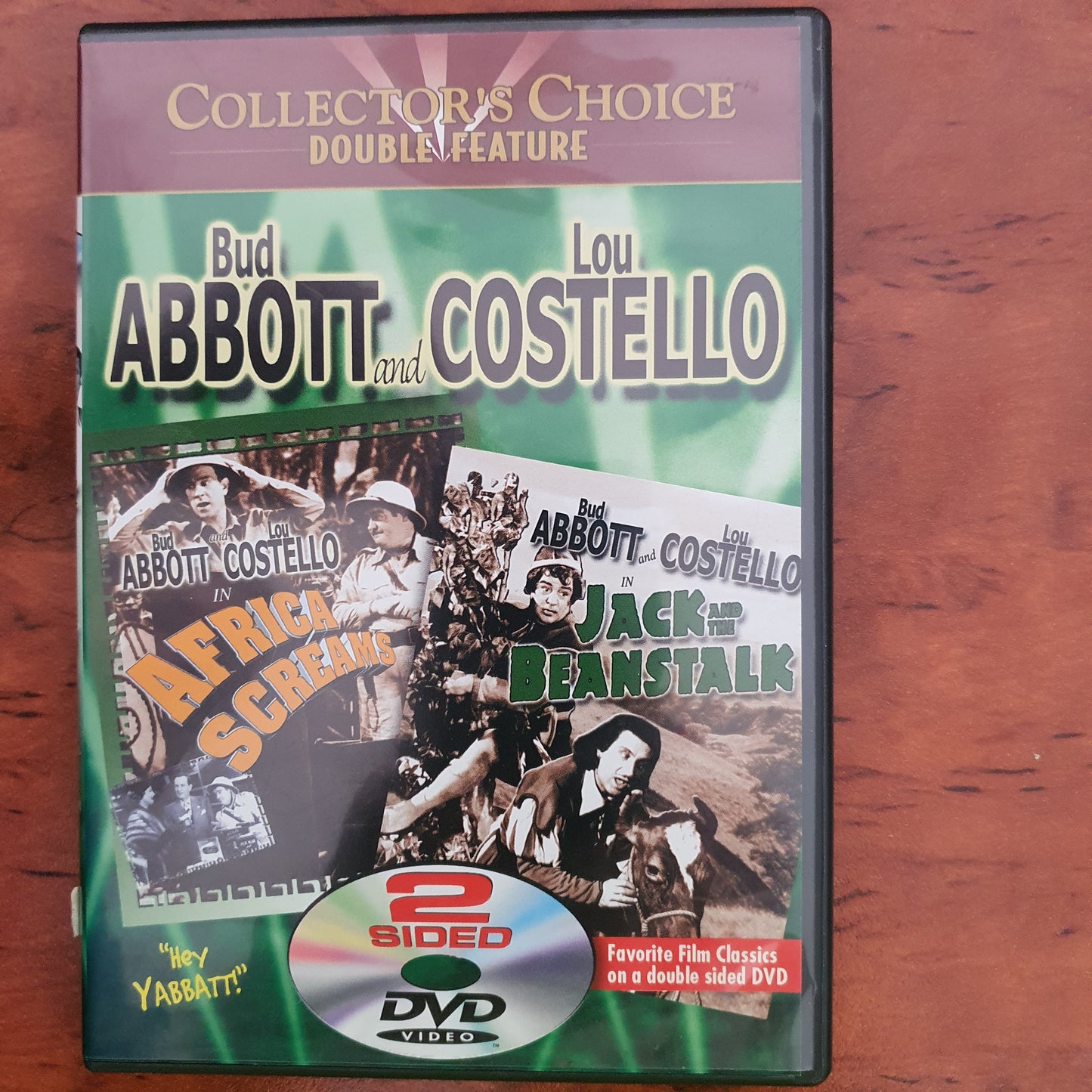 ABBOTT AND COSTELLO IN AFRICA SCREEMS & JACK AND THE BEANSTALK