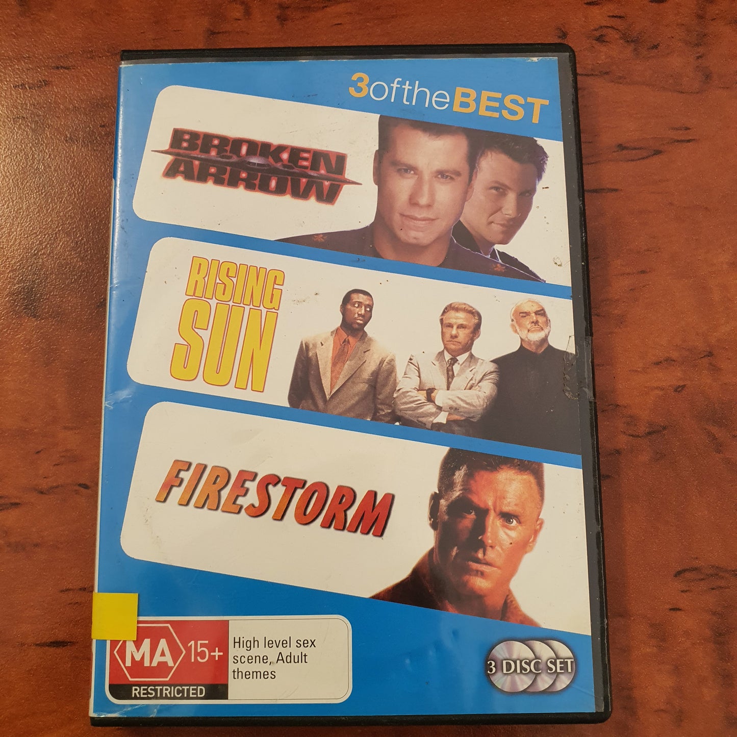 BROKEN ARROW, RISING SUN, FIRESTORM