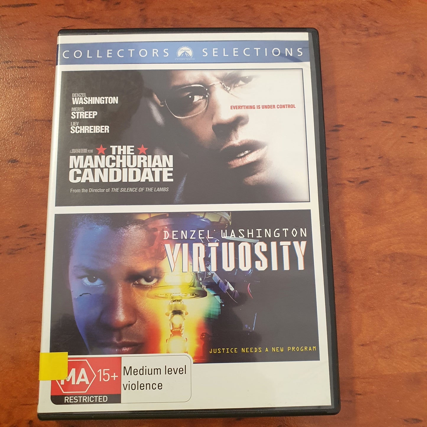 THE MANCHURIAN CANDIDATE & VIRTUOSITY