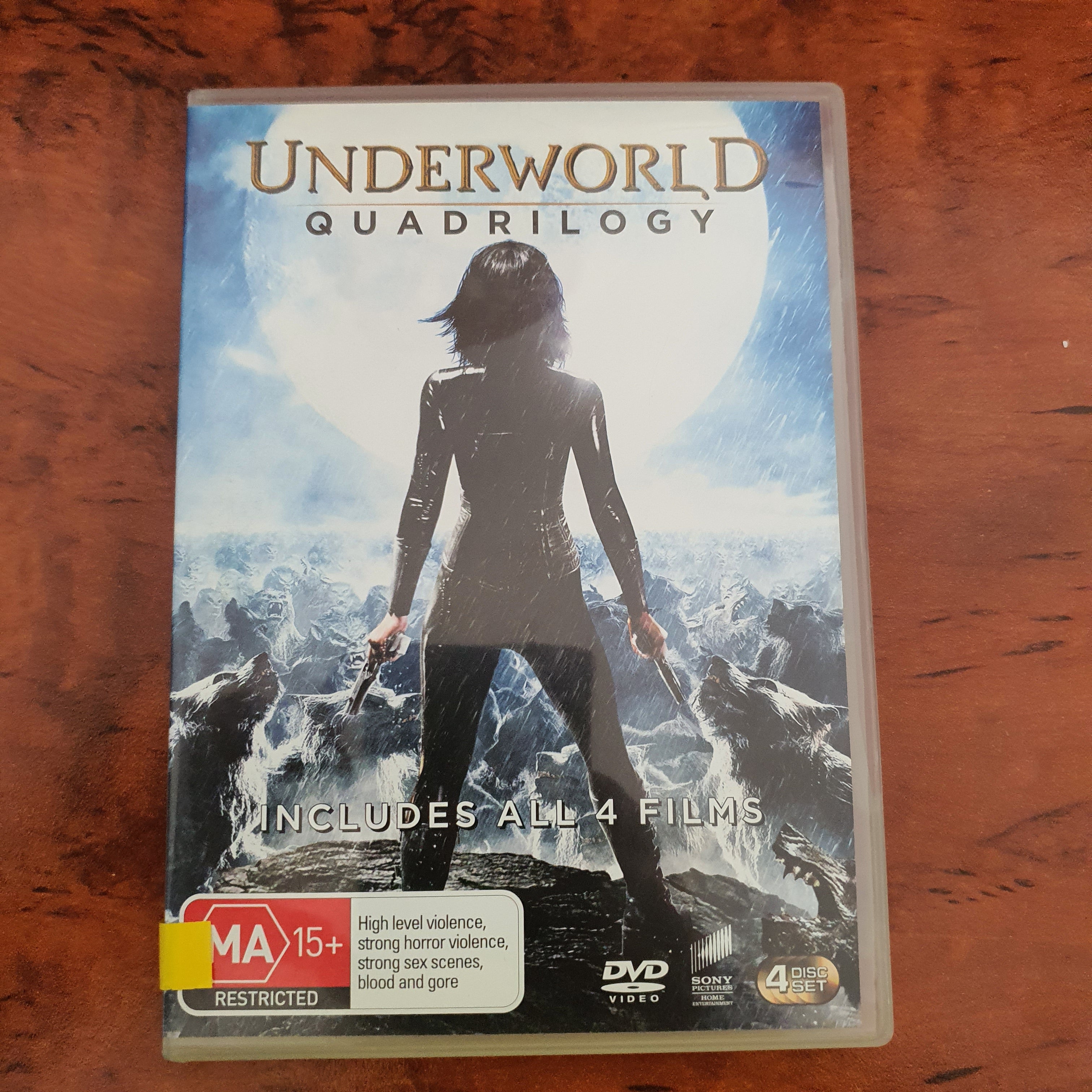 Underworld Quadrilogy (4 Film) - Edizione Regno Unito, Saga Vampiri E Licantropi Con Kate Beckinsale - 5