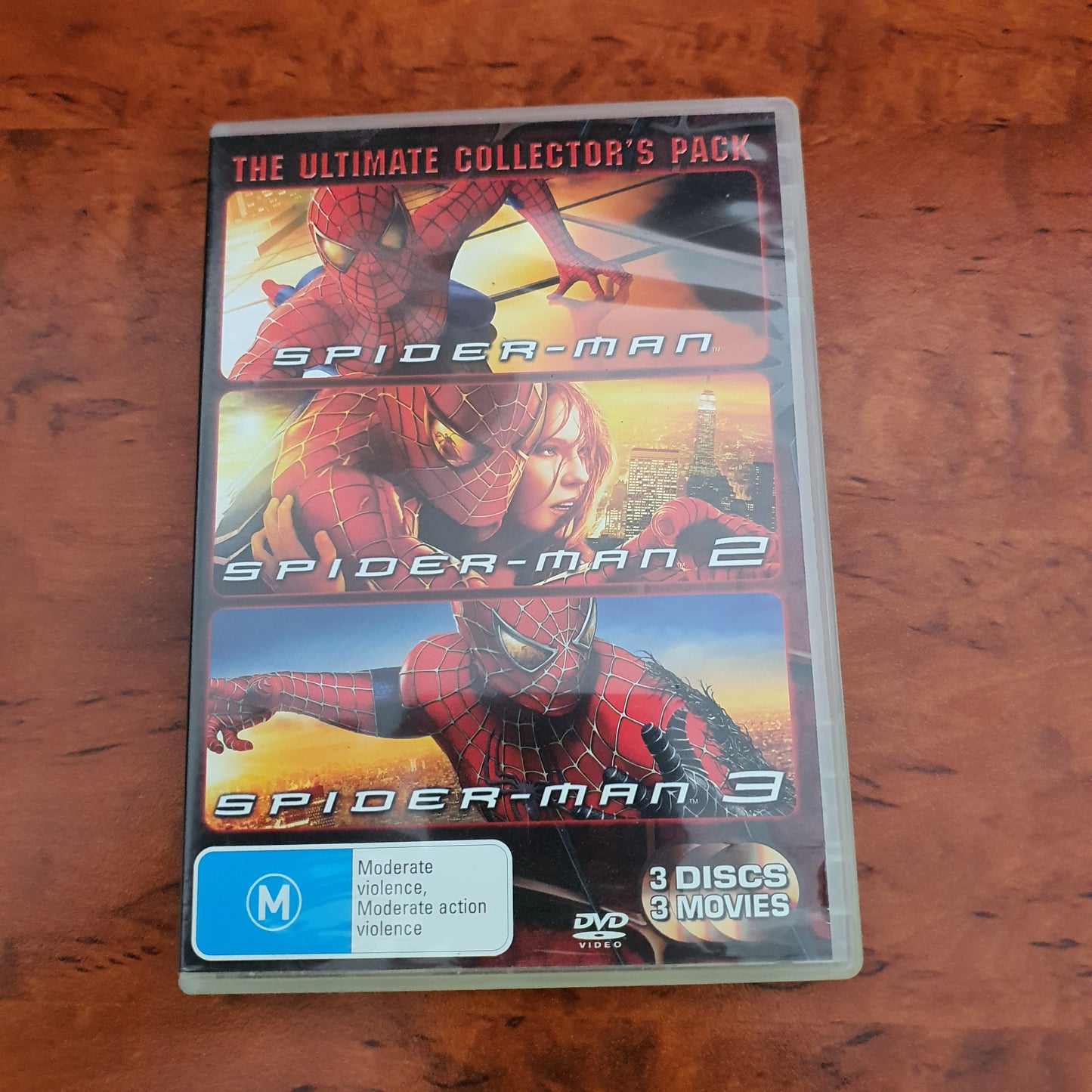 SPIDERMAN, SPIDERMAN 2 & SPIDERMAN 3