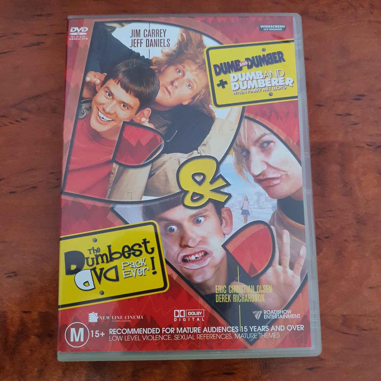 THE DUMBEST DVD PACK EVER Dumb & Dumber 1 & 2