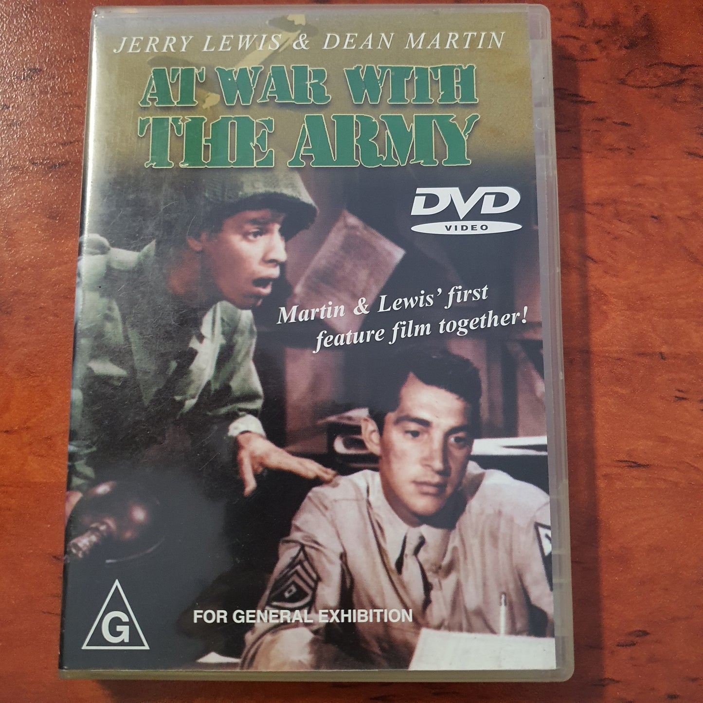 AT WAR WITH THE ARMY. Jerry Lewis & Dean Martin
