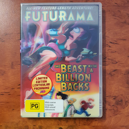 FUTURAMA THE BEAST WITH A BILLION BACKS