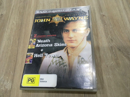 John Wayne Neath Arizona Skies & Hell Town