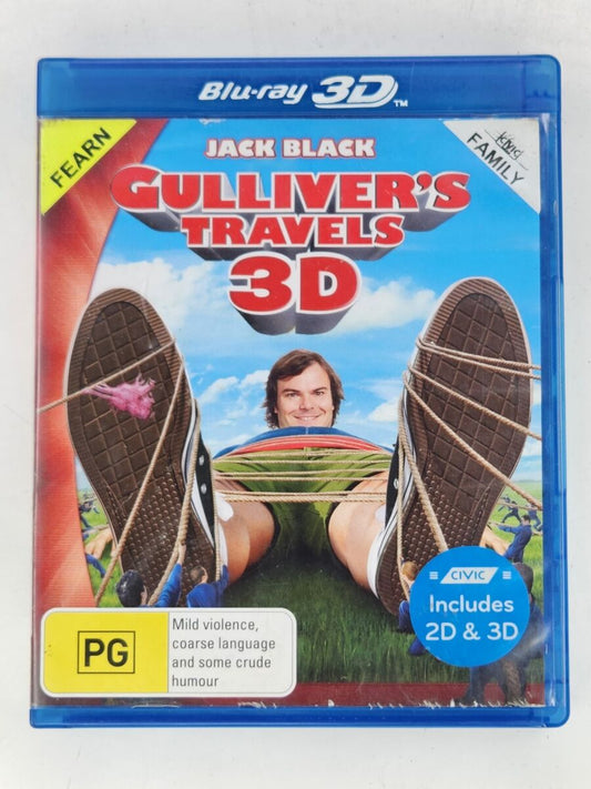 gulliver's travels 3D Blue Ray