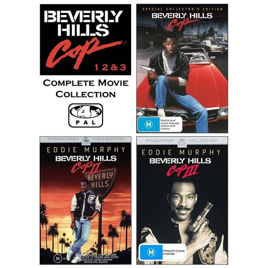 BEVERLY HIILS COP 1, 2, 3