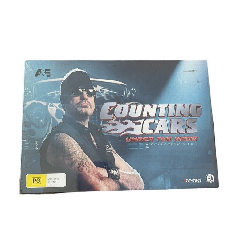 COUNTING CARS UNDER THE HOOD 8 DVD SET BRAND NEW SEALED