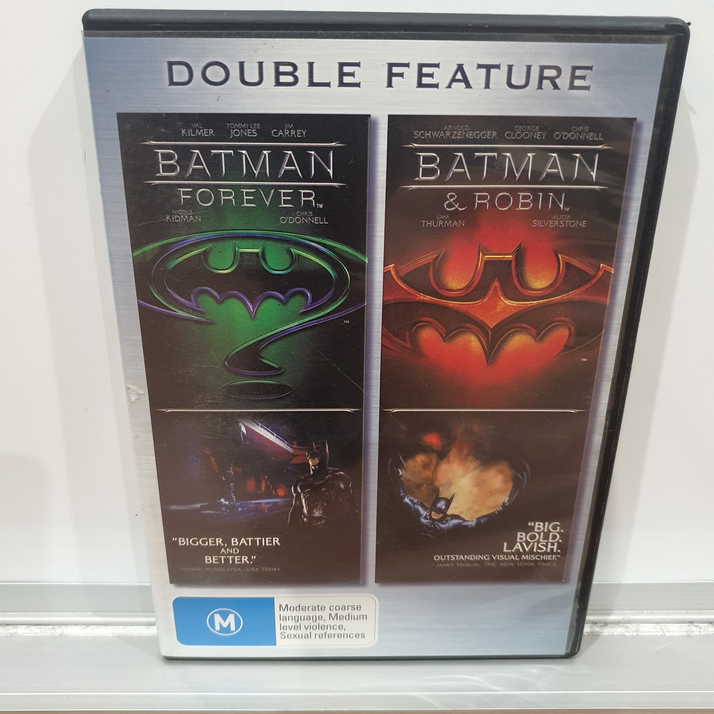 BATMAN FOREVER & BATMAN & ROBIN