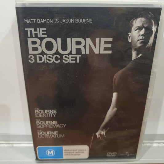 THE BOURNE IDENTITY, THE BOURNE SUPREMACY & THE BOURNE ULTIMATUM