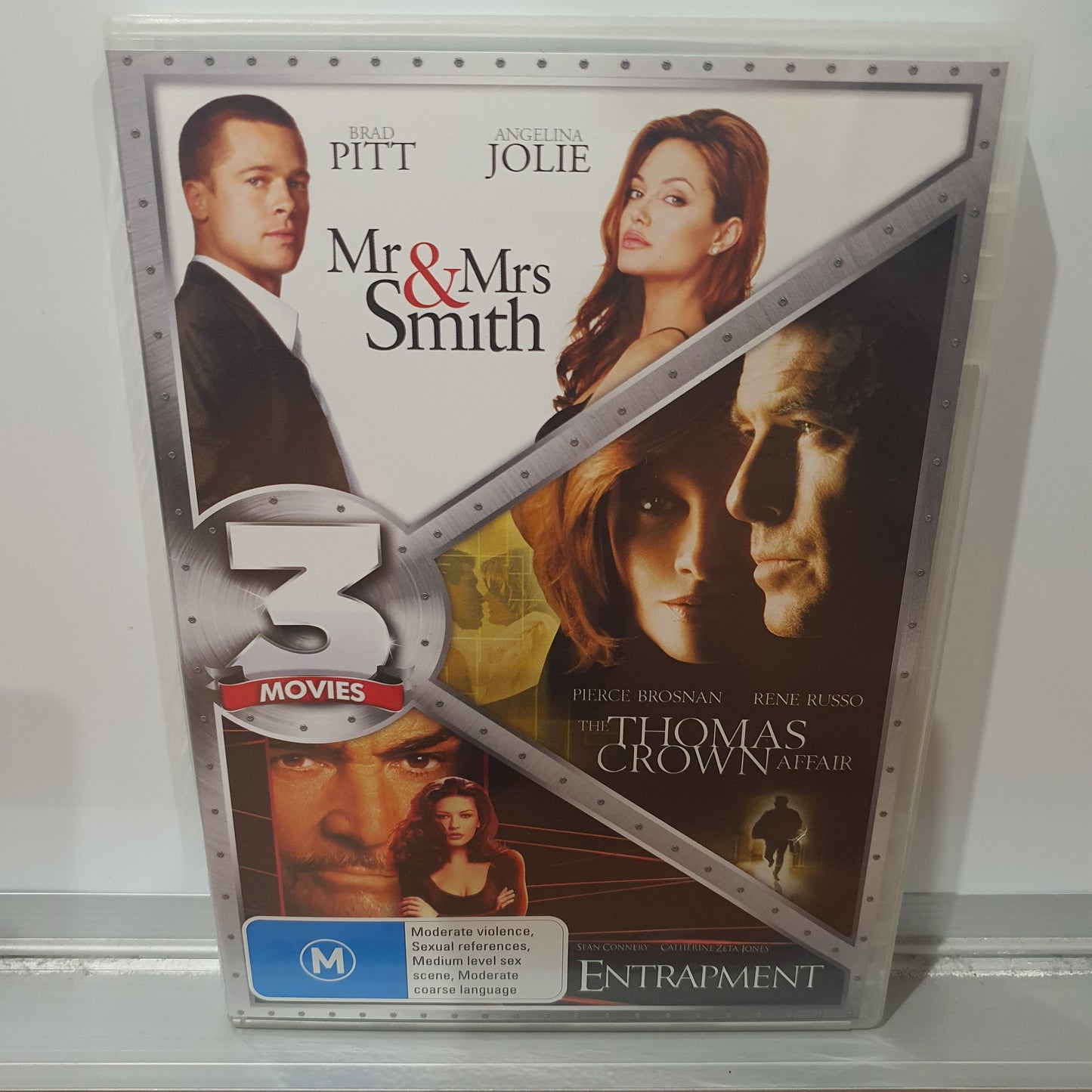 MR & MRS SMITH, THE THOMAS CROWN AFFAIR & ENTRAPMENT