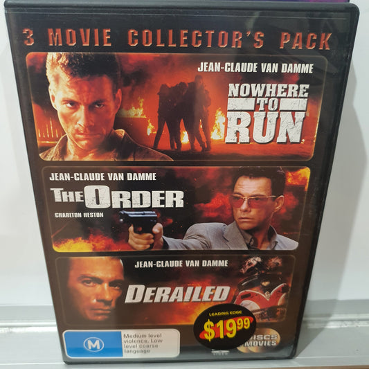 NOWHERE TO RUN, THE ORDER & DERAILED