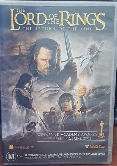 THE LORD OF THE RINGS RETURN OF THE KING