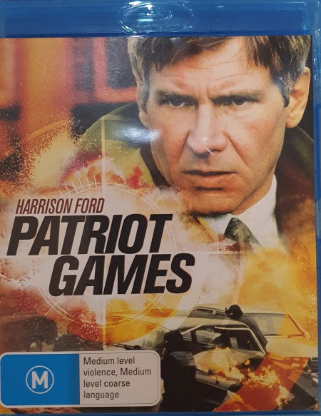 PATRIOT GAMES BLUE RAY