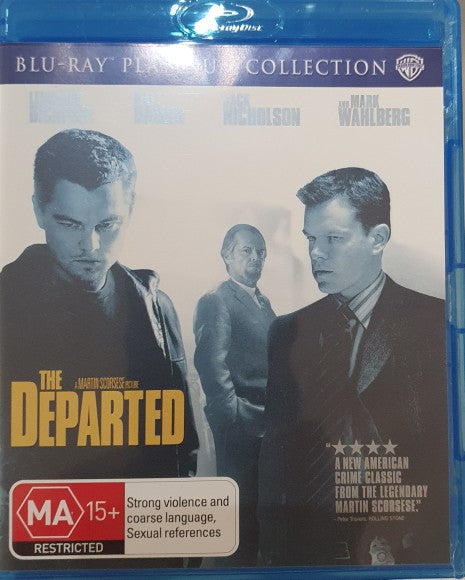 THE DEPARTED BLUE RAY