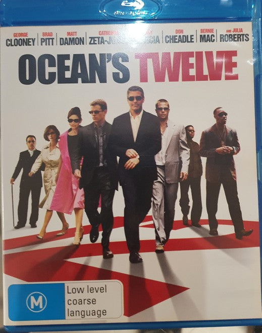 OCEAN'S TWELVE BLUE RAY