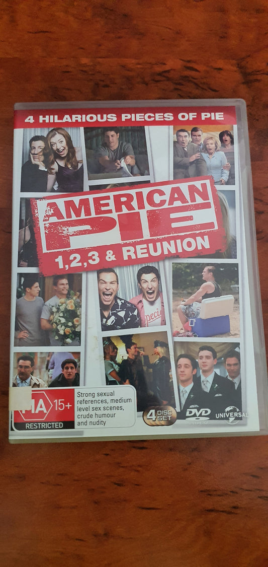 AMERICAN PIE 1, 2, 3 & 4