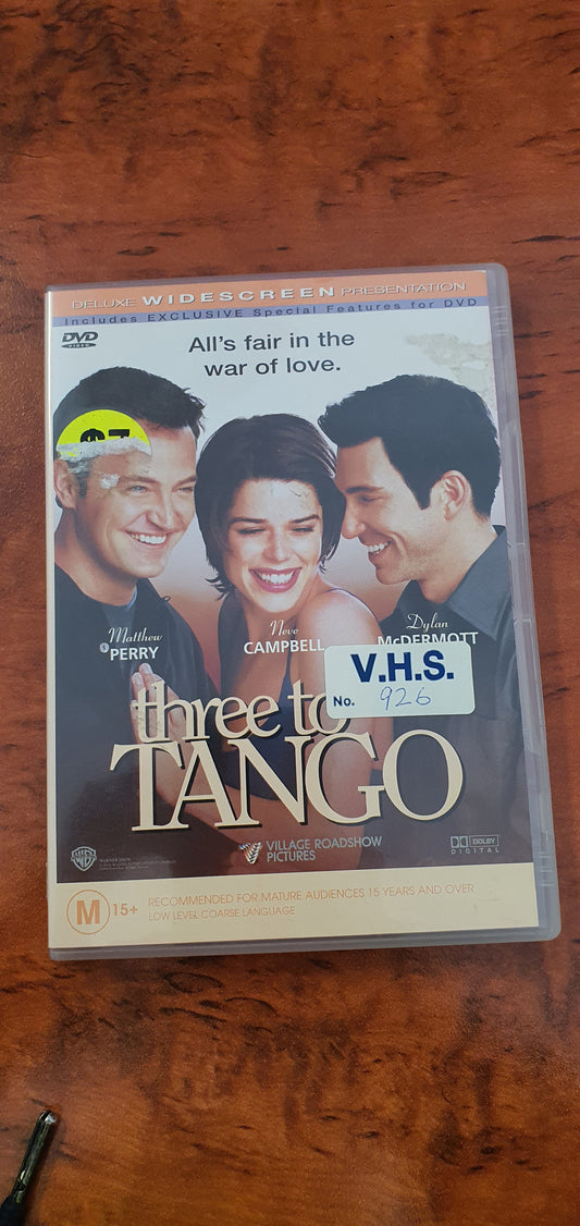 THREE TO TANGO