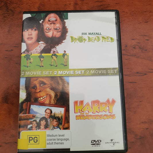 DROP DEAD FRED & HARRY AND THE HENDERSONS
