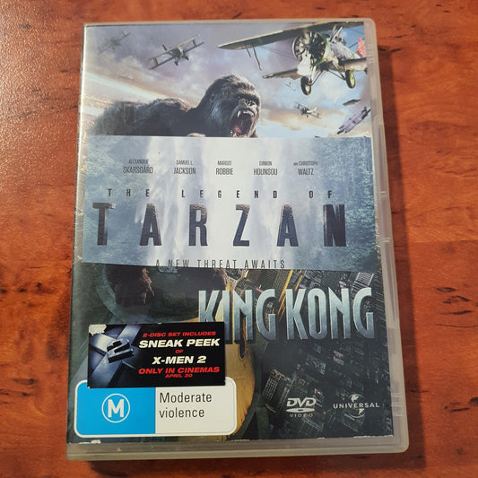 THE LEGEND OF TARZAN & KING KONG