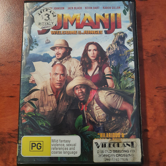 JUMANJI WELCOME TO THE JUNGLE