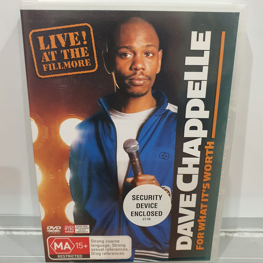 DAVE CHAPPELLE FOR WHAT IT'S WORTH
