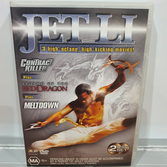 CONTRACT KILLER, LEGEND OF THE RED DRAGON & MELTDOWN